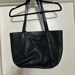 Michael Kors Black Tote with Double Shoulder Straps